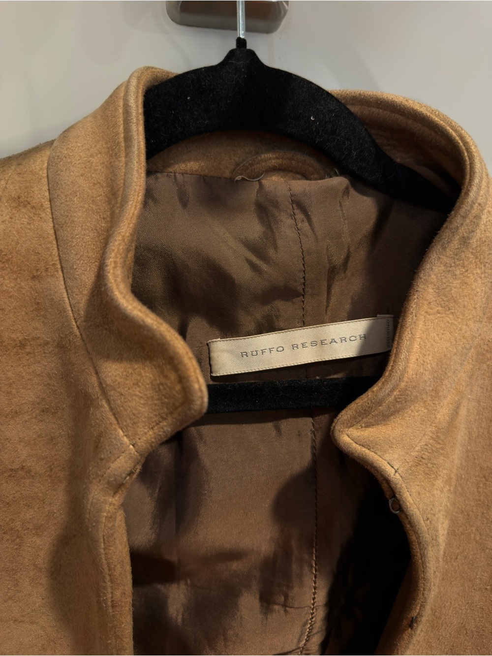 RARE Ruffo Research Fall 2000 collection Leather Suede Jacket - Picture 6 of 12